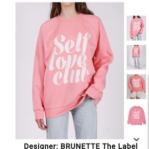 ***New with tags*** Brunette the label × Benefit Cosmetics pink size S/M